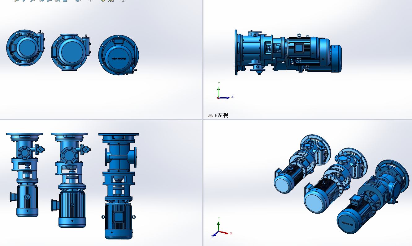 3款2G双吸系列螺杆泵(立式)
