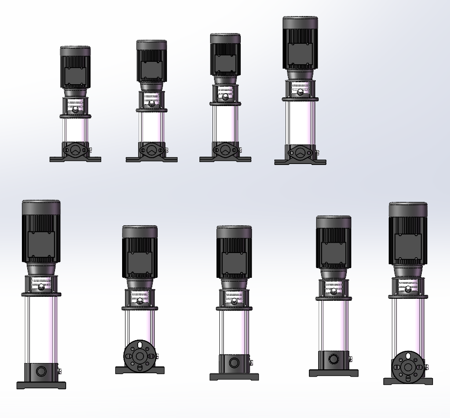 8款立式多级泵LVR(S)5