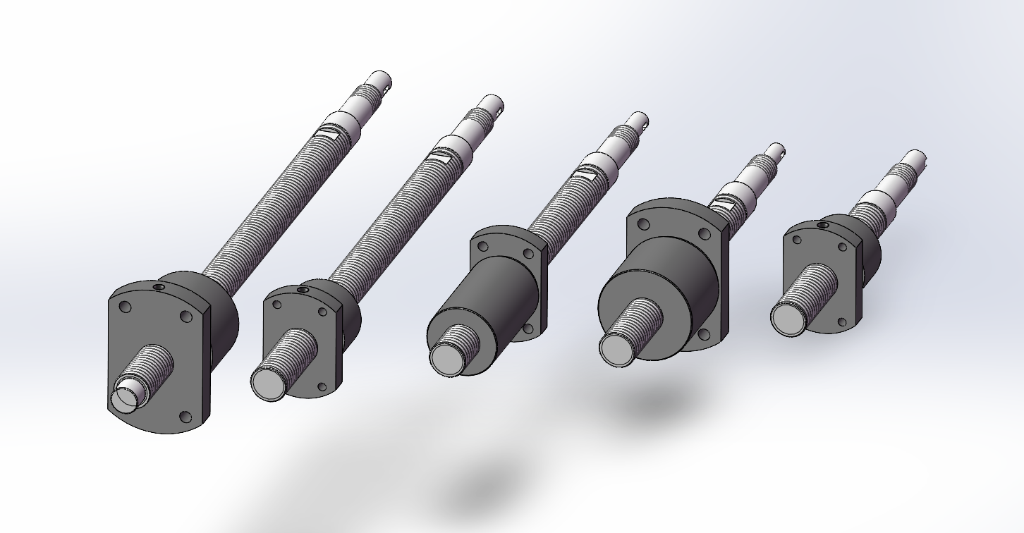 5款轴径20压轧滚珠丝杠标准型螺母
