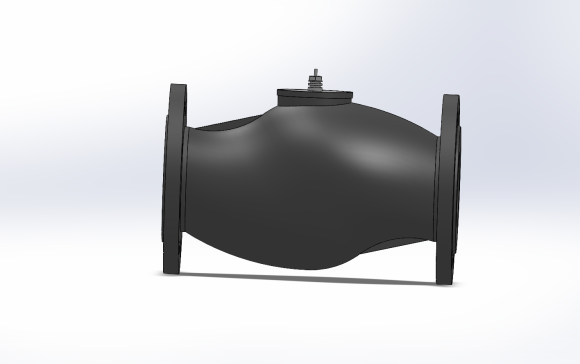 VF2(DN 80)座阀模型