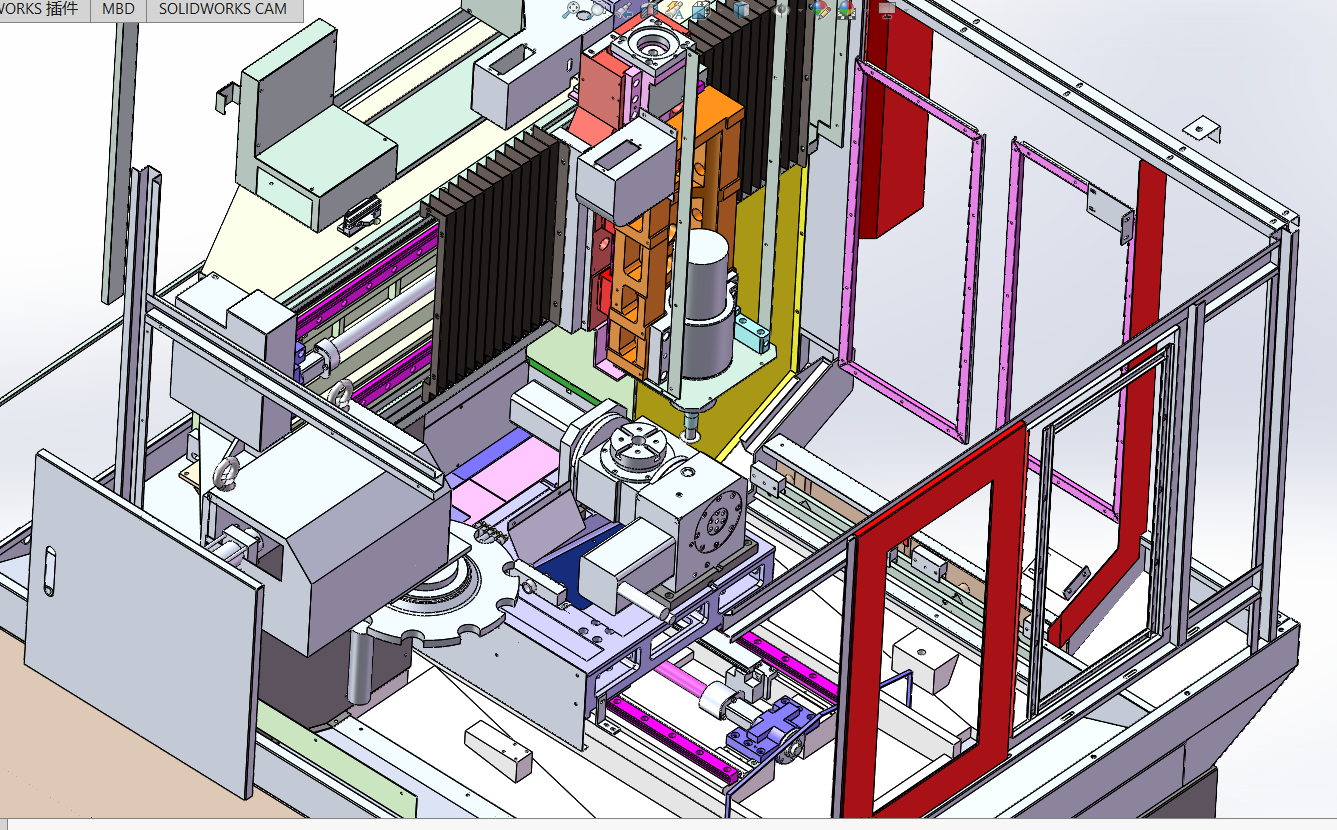 HGMC-U150五轴加工中心