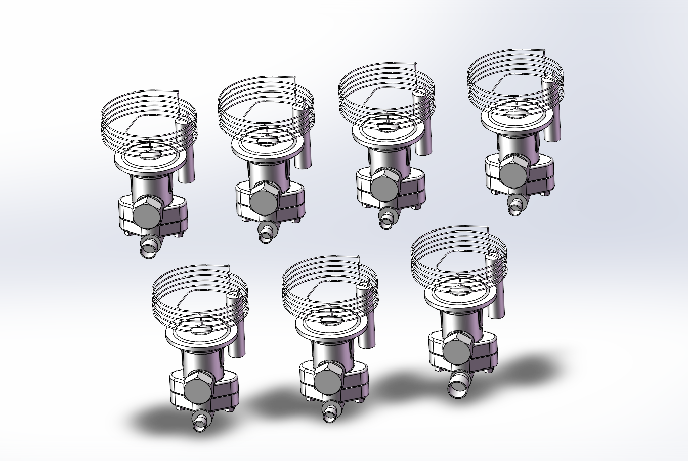 7款TCL (E) 直通结构热力膨胀阀模型
