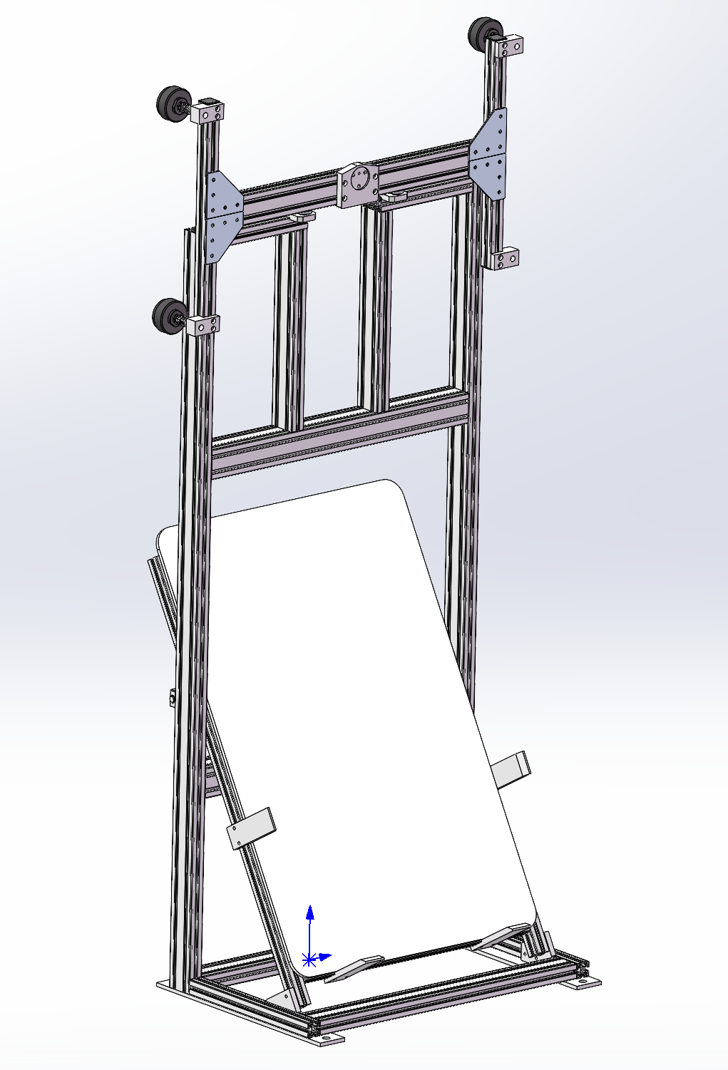 隔板抓手与隔板缓存台