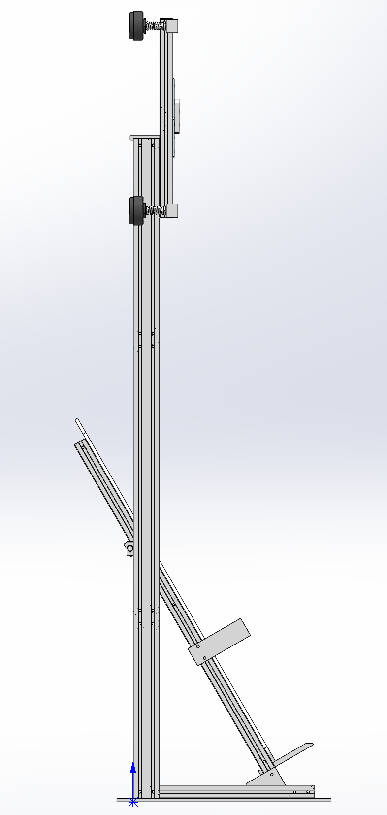 隔板抓手与隔板缓存台