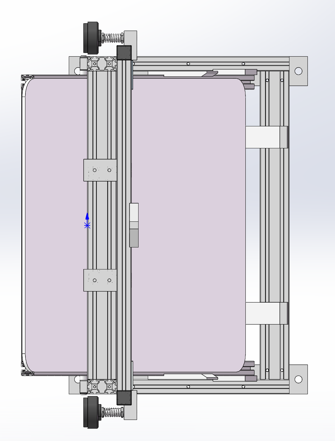 隔板抓手与隔板缓存台