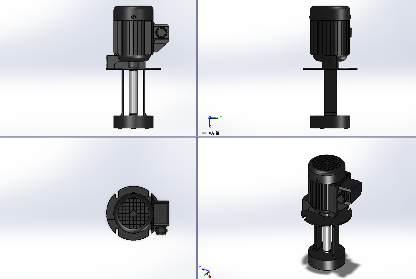循环泵LDPB1-15 系列(铸铝款)模型