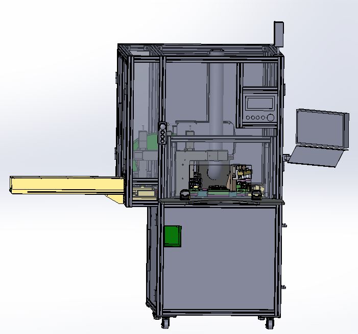 激光打标设备3D模型