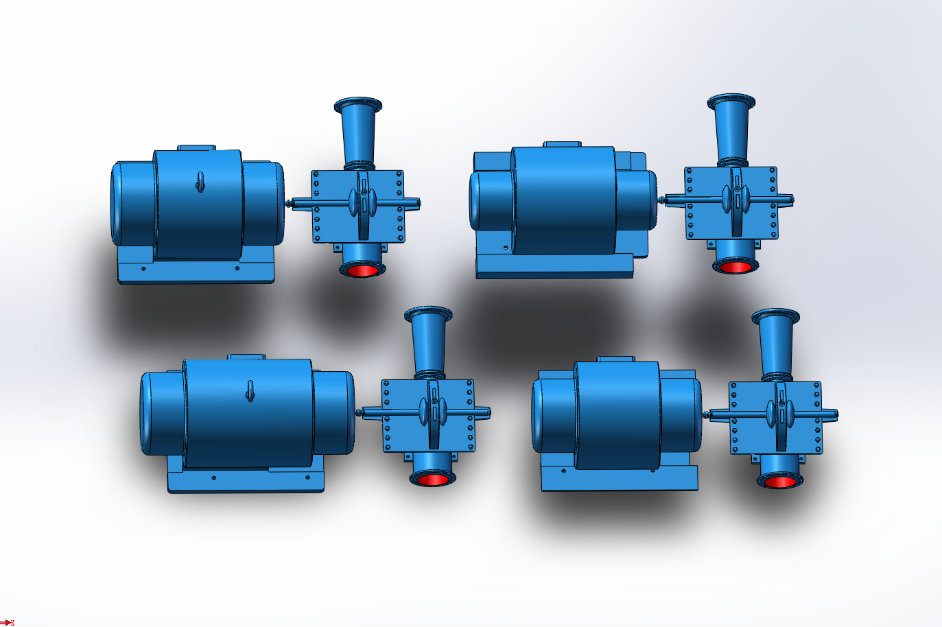 4款350S-125泵-S型泵配电机无底座