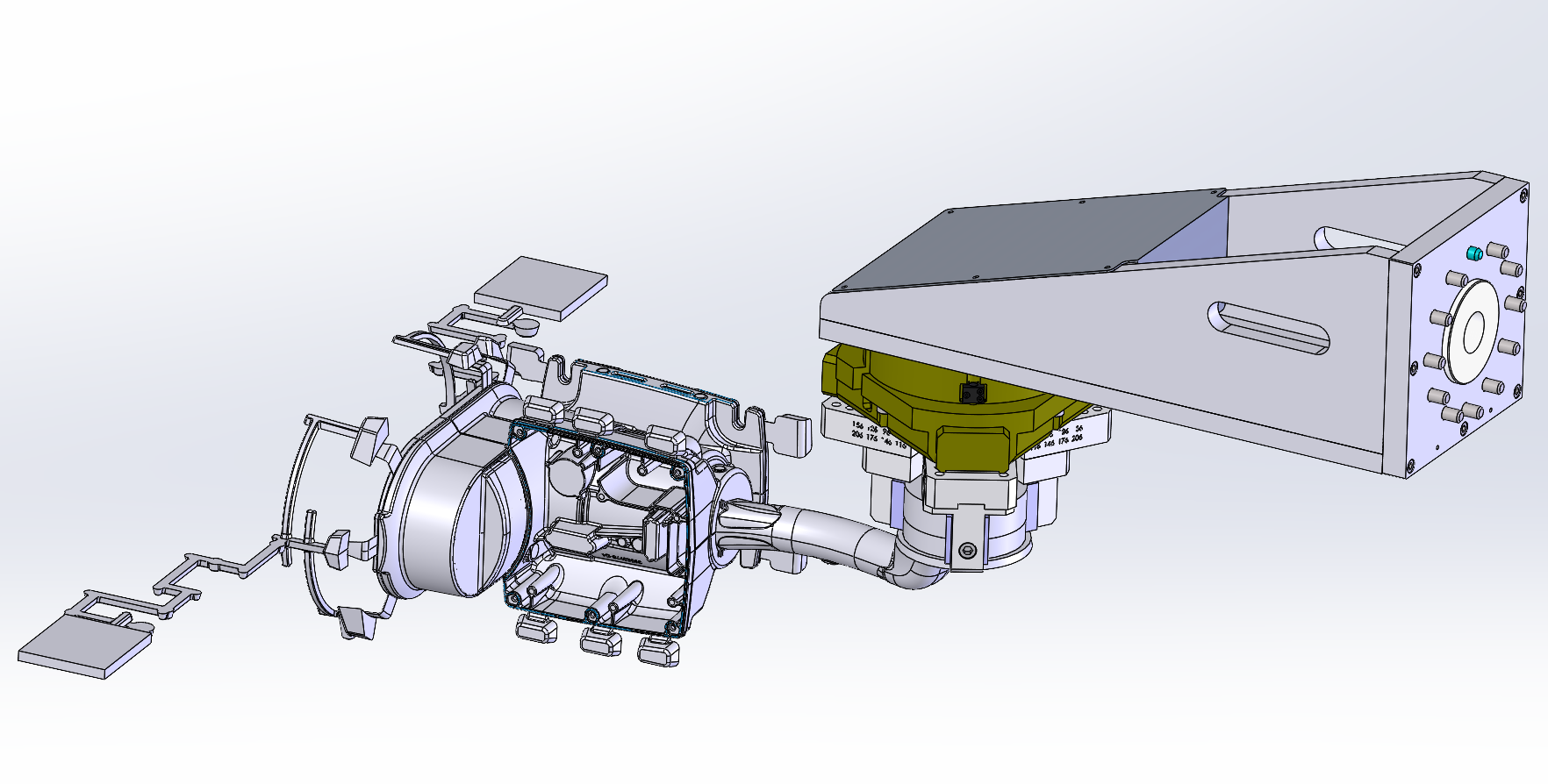 压铸铝机器人抓手