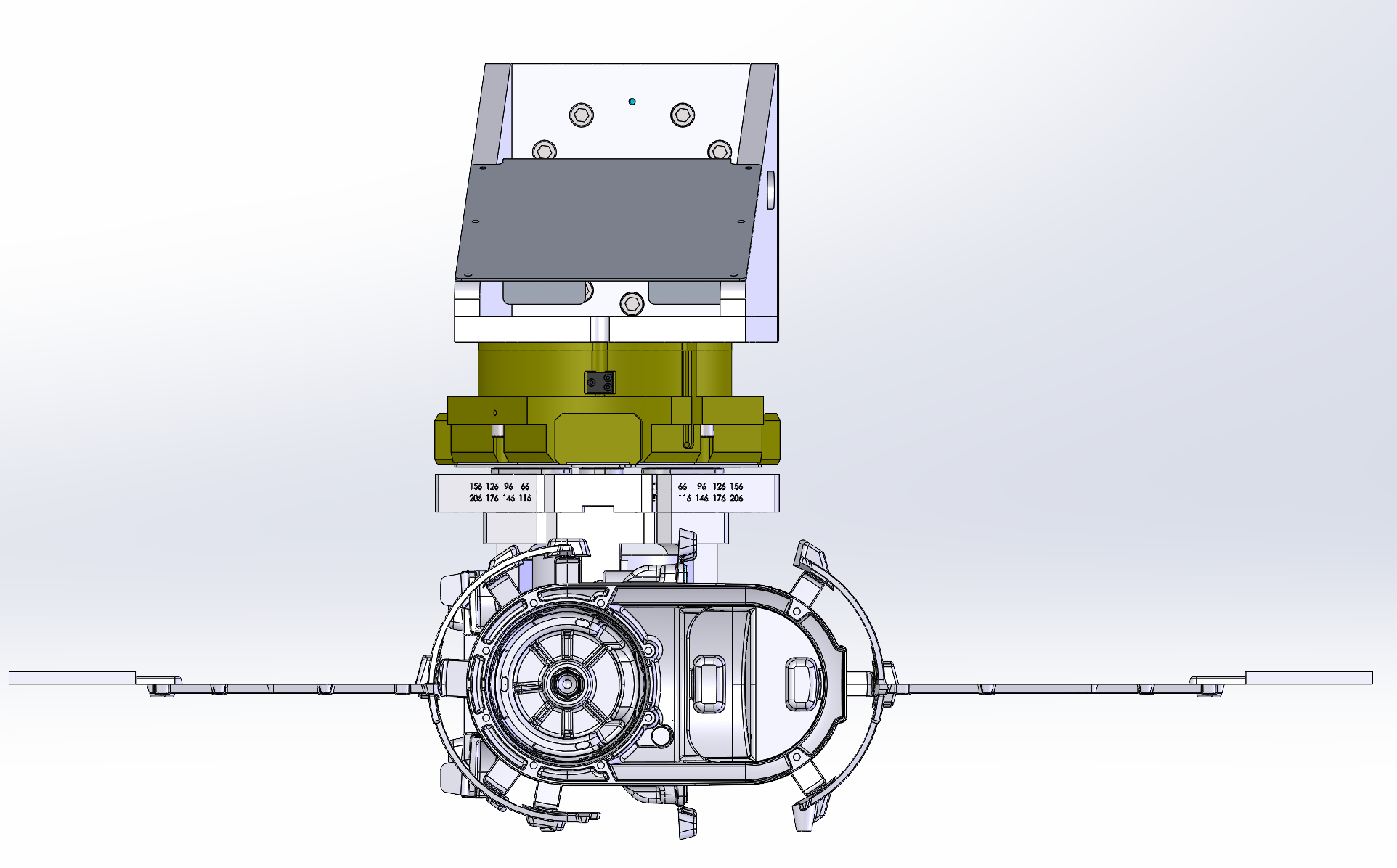 压铸铝机器人抓手