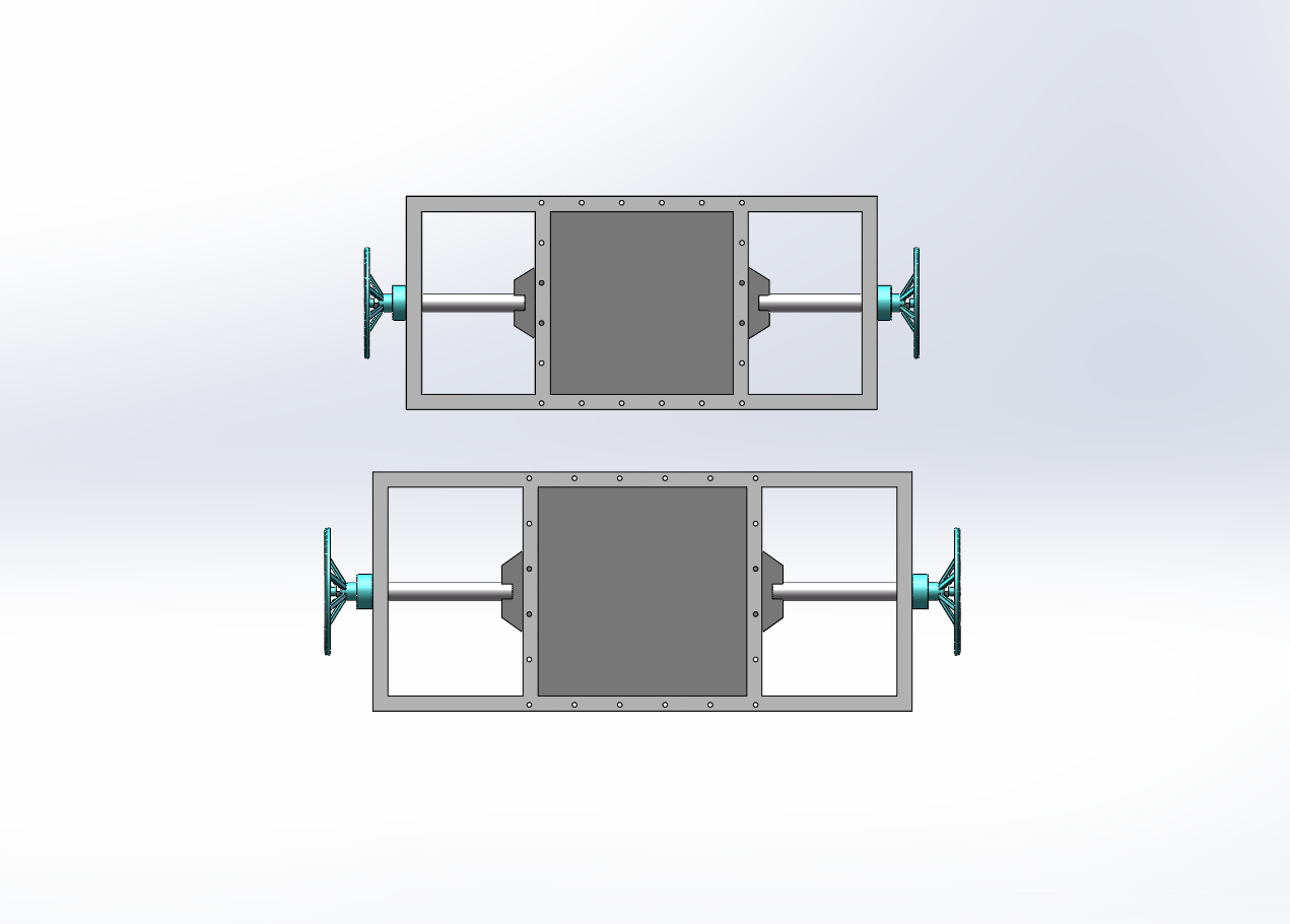 2款LXZM锈钢螺旋闸门-双向700-800模型