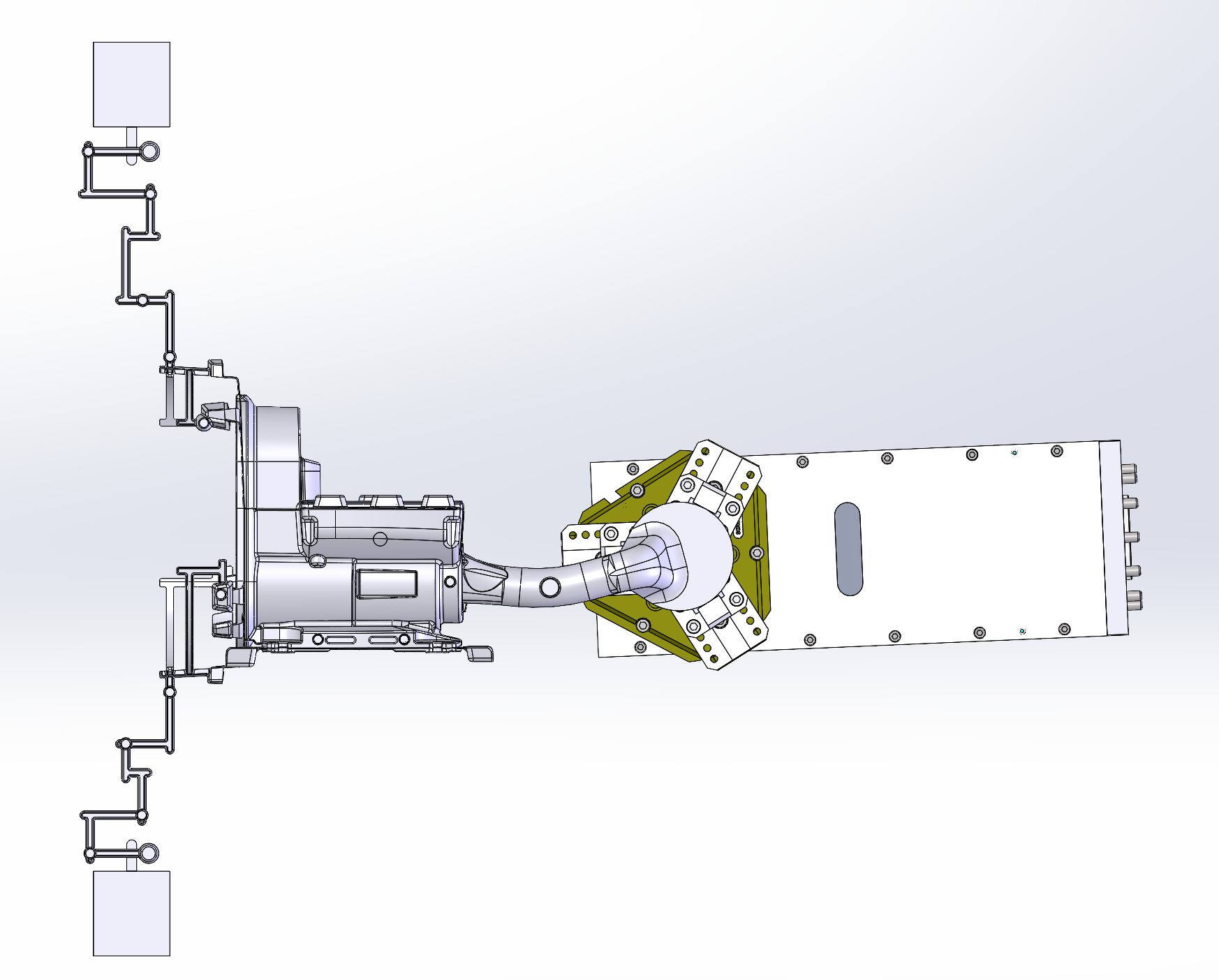 压铸铝机器人抓手