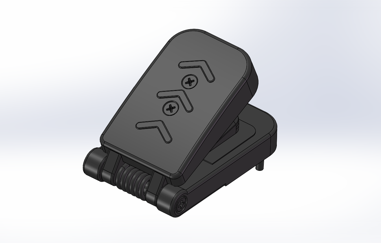 风琴式油门踏板