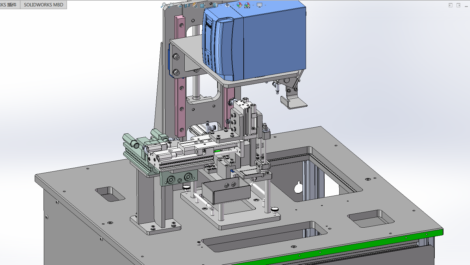 含CCD视觉激光打标机