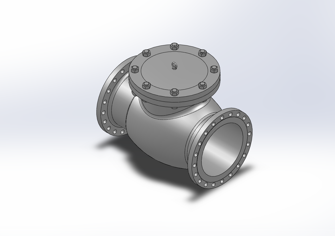7款2.5 MPa止回阀模型