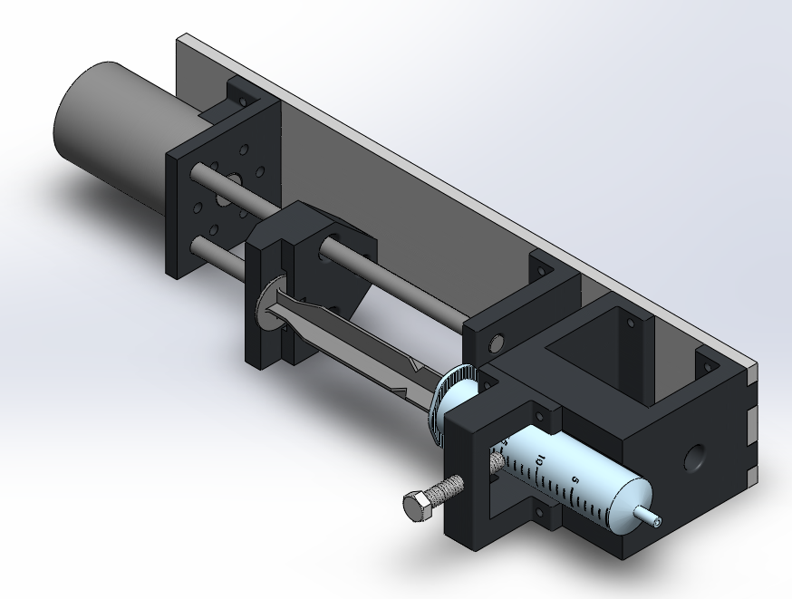 3D打印可注射泵