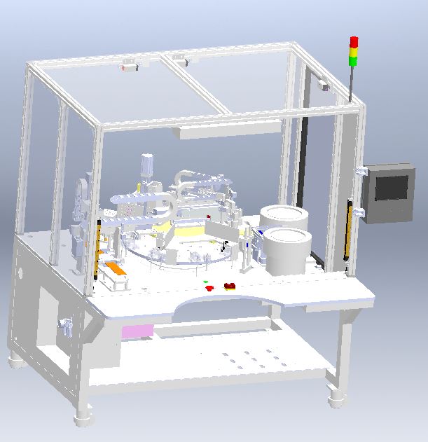 IC自动装配设备3D模型