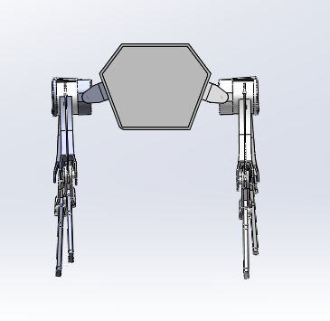 四足爬行机器人