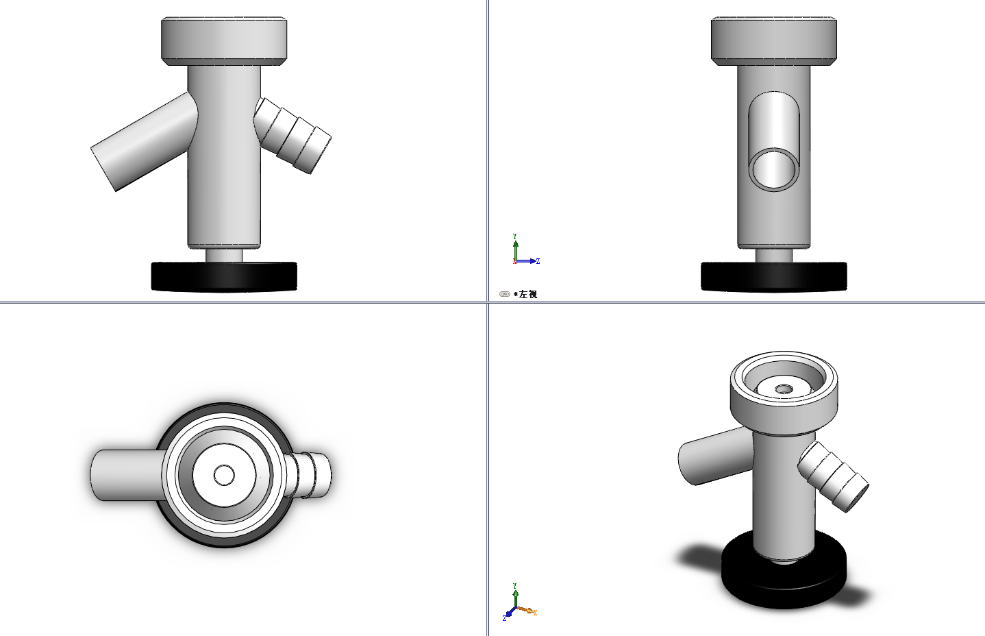 2款IQY-03活接式取样阀