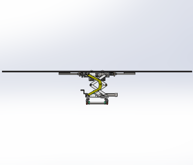 剪叉式顶升装置