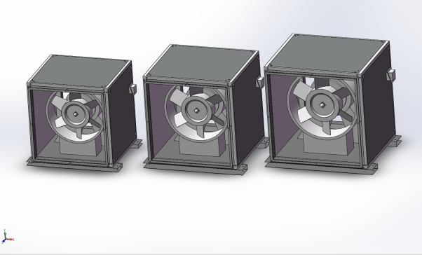 3款JAFF-S-X（9#-12.5#）低噪声风机箱