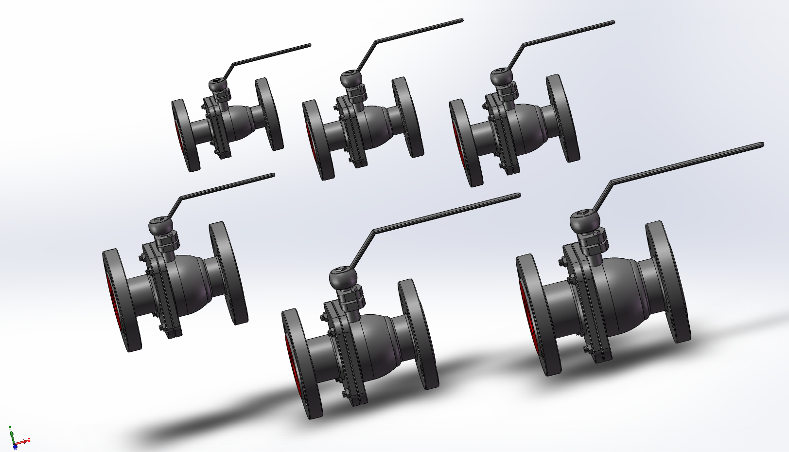 6库Q41F-16Q法兰连接球阀