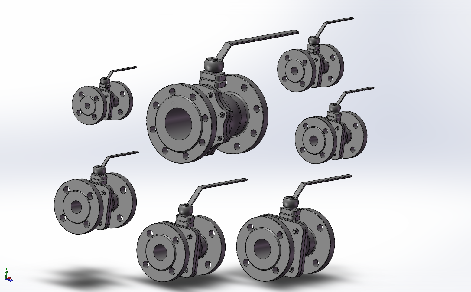 7款Q41F-16P法兰连接球阀
