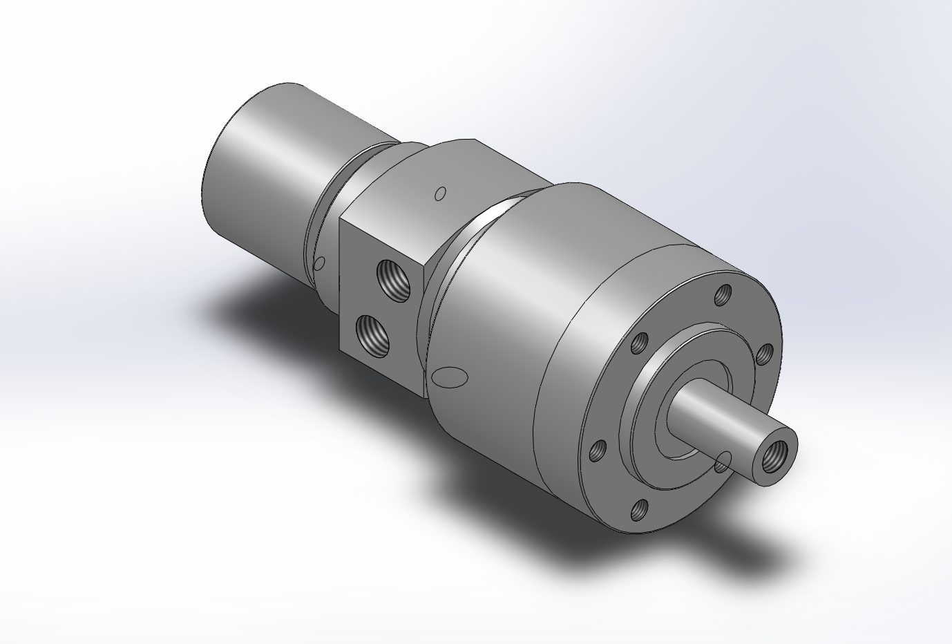 6款BM型中实带编码器型回转油压缸