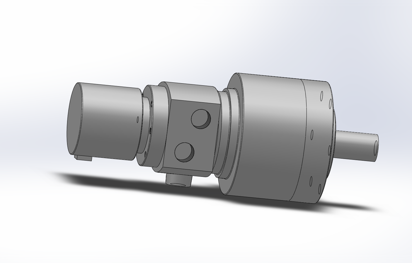 6款BM型中实带编码器型回转油压缸