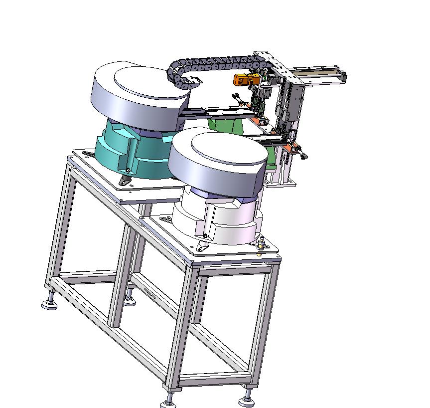 四工位-小件取放伺服气动机械手