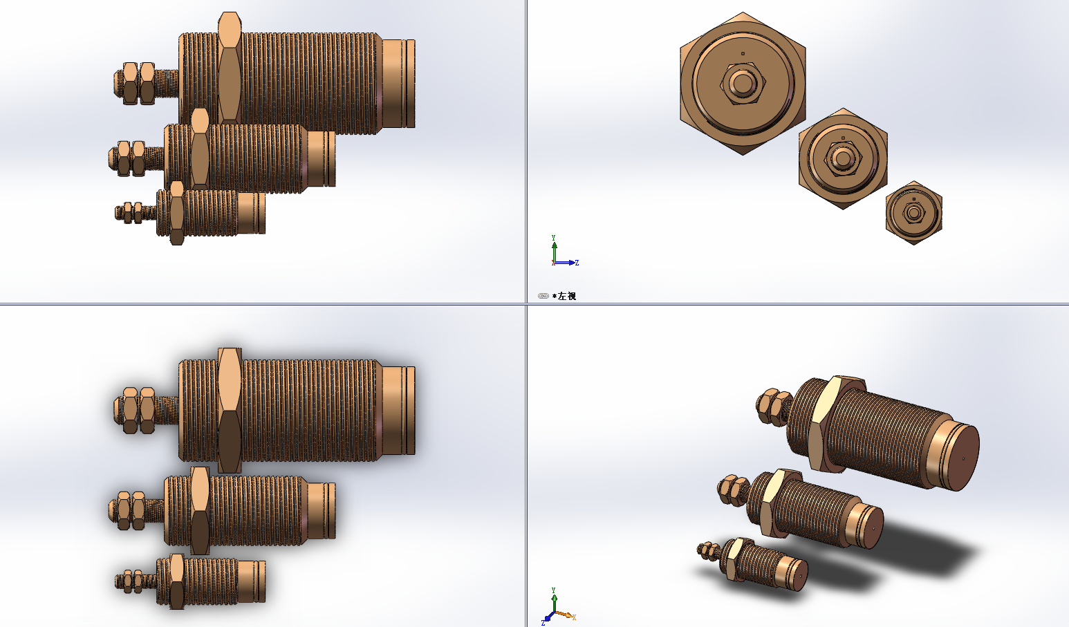 3款CJPS内藏型迷你气缸