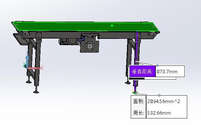 自清洁食品级-中间驱动-皮带输送机