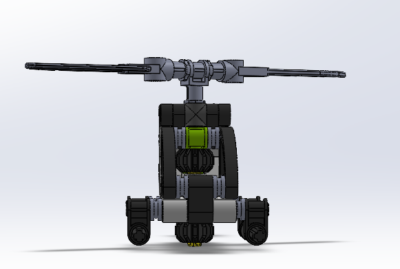 乐高直升机模型