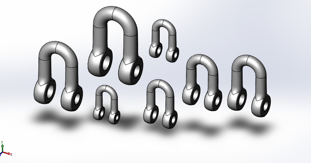 7款直型卸扣本体