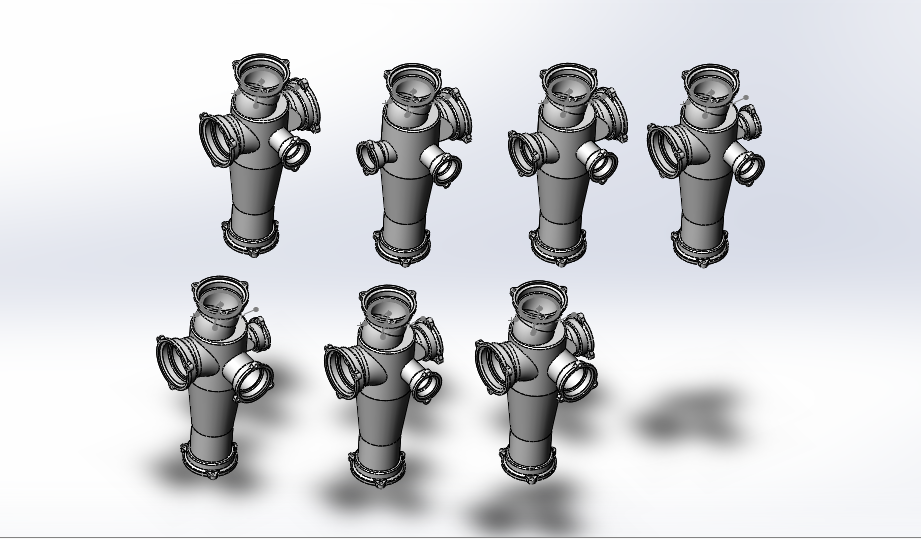 B型接口GB型加强型旋流器直角五通