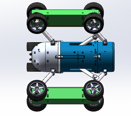 变径管道机器人