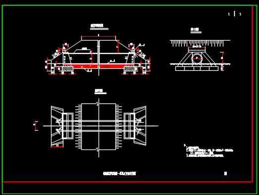 某钢波纹管涵洞标准设计CAD