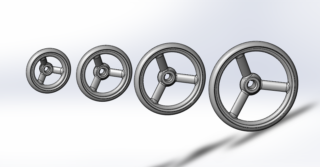 4款JB/T 7273.5-2014圆轮缘手轮B型