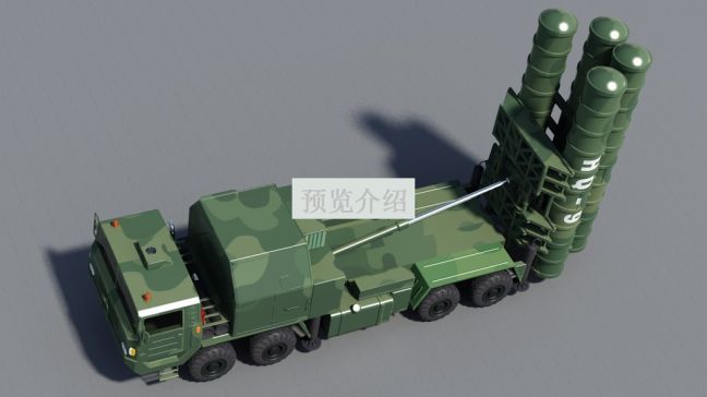 HQ-9红旗9防空导弹系统AUTOCAD模型--398567--300