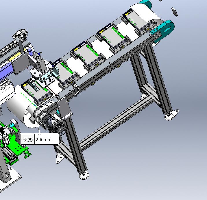 电芯包装-模组机械手自动上料输送系统