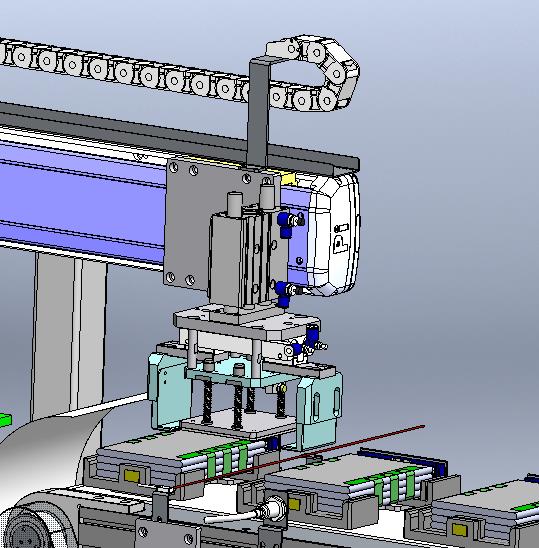 电芯包装-模组机械手自动上料输送系统