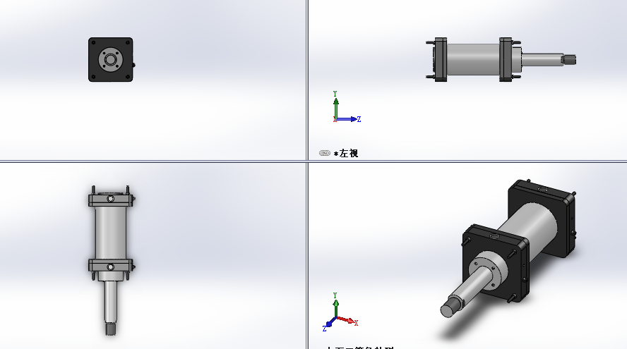 4款QGC系列重载气缸