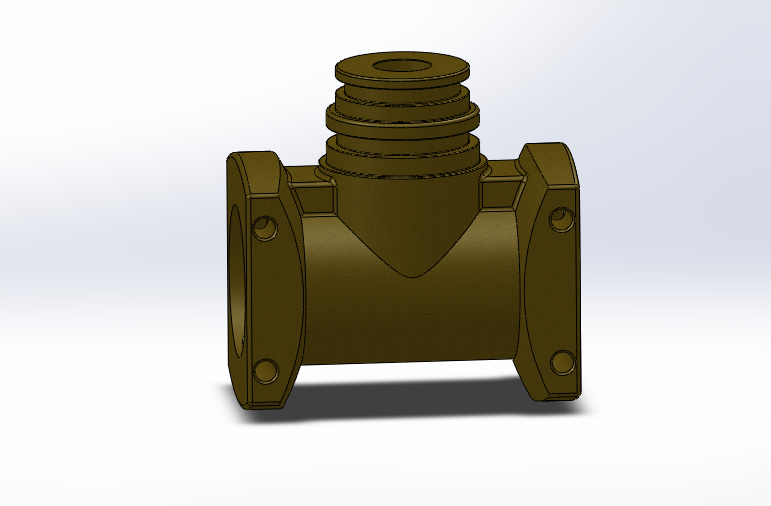 11款T型二通插接头