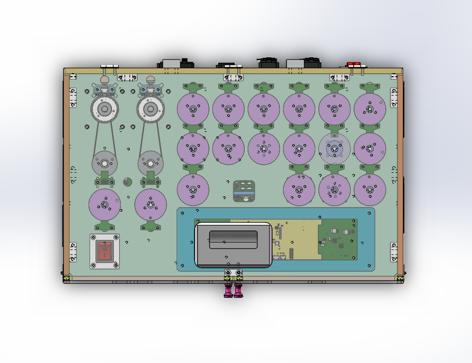 步进电机散热风扇控制电路板测试台
