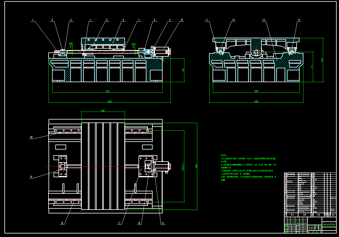 数控机床移动Y轴设计CAD--1456150--800