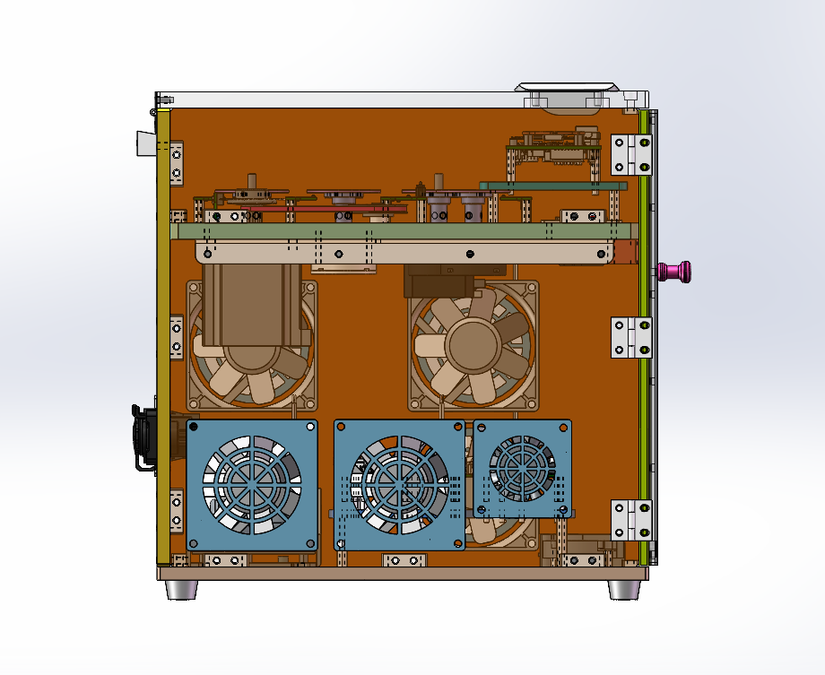 步进电机散热风扇控制电路板测试台