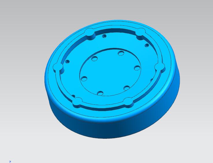 轮式玩具挖掘机轮毂装饰罩注塑模具设计【三维UG】517768==750K