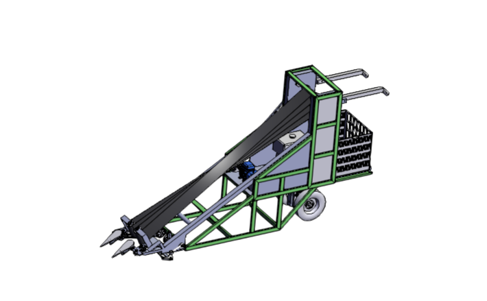 桁架式韭菜收获机建模＋cad