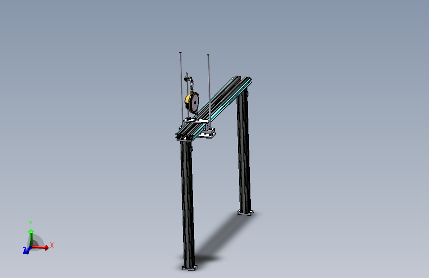 末端铝型材夹具SW23--1630012--600