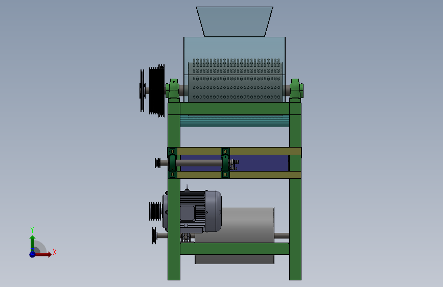 毛豆采摘机SW三维图--849813--300